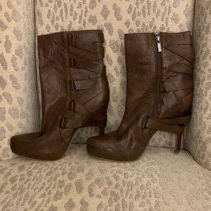 Boutique 9 Brown Leather Boots